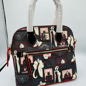 Dooney & Bourke Disney cruella Black and Red Women's satchel Bag